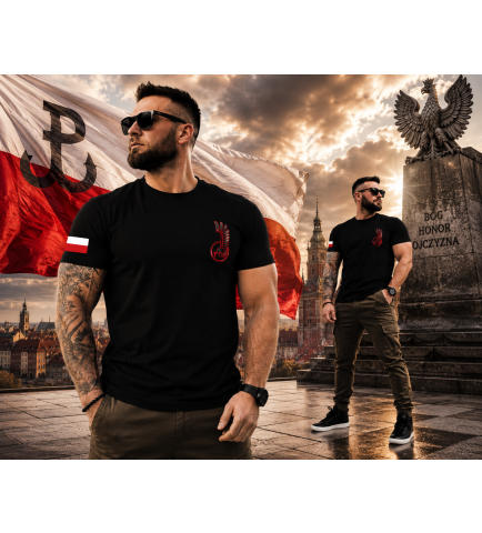 Koszulka Męska Czarne diabły